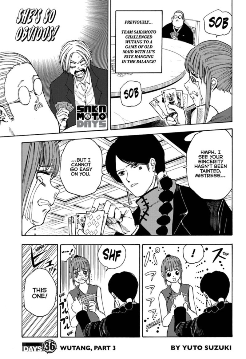 Sakamoto Days Chapter 36